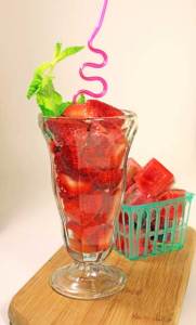 Strawberry Fruit Infused Water